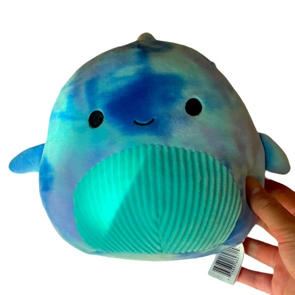 Cyan the Blue Whale 7.5” Squishmallow by KellyToy - Picture 1 of 3